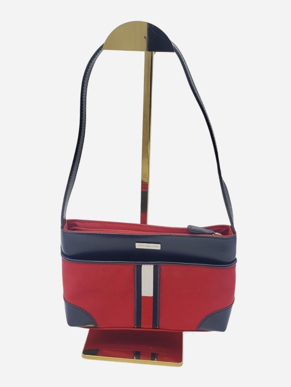 VINTAGE Y2K TOMMY HILFIGER COLORBLOCK SHOULDER BAG